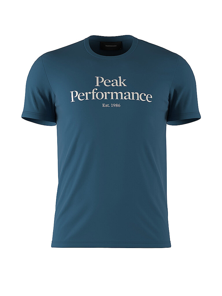 PEAK PERFORMANCE T Shirt Slim Fit  blau | M